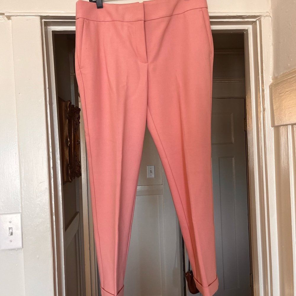 Loft Marisa pant size 8 pale pink worn once